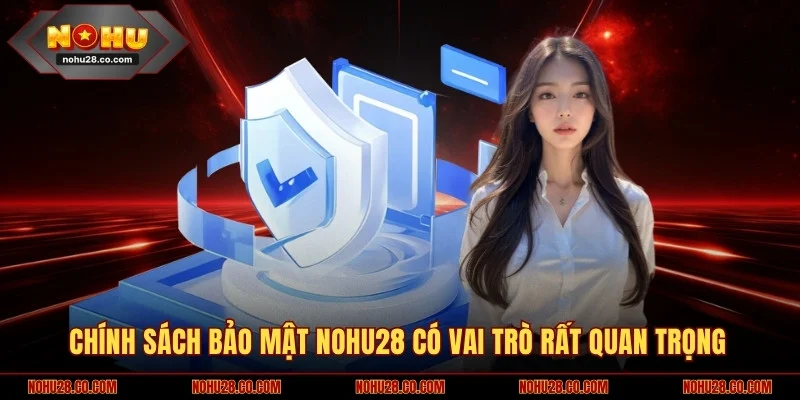 Chính sách bảo mật NOHU28 có vai trò rất quan trọng