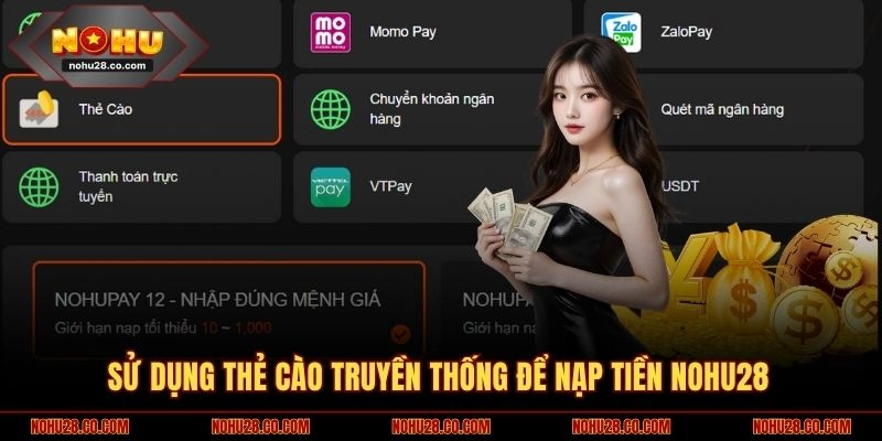 Giao dịch bằng thẻ cào điện thoại đơn giản, uy tín